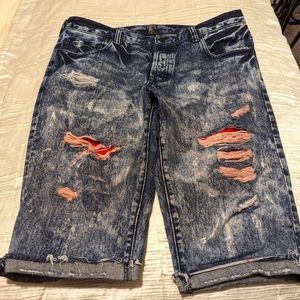 PRPS BRAND SELVEDGE DENIM JEAN SHORTS 💙❤️